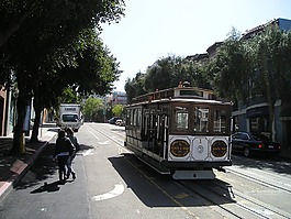 電車,舊金山,弗朗西斯科