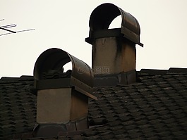 煙囪,壁爐,屋頂