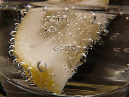 檸檬,玻璃,喝
