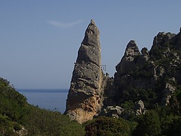 卡拉goloritze,撒丁島,爬