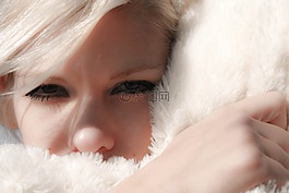 眼睛,視圖,女孩