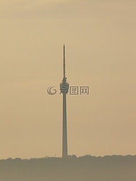 塔,电视塔,斯图加特