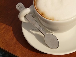 熱奶咖啡,咖啡,咖啡杯
