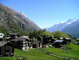 别墅,村,采尔马特
