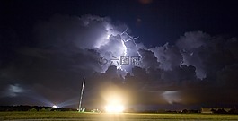 閃電,天氣,火箭