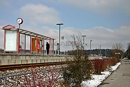 火車站,停止,火車