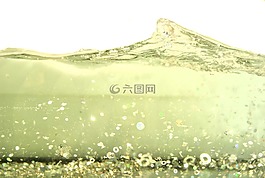水,波,閃光