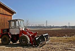 農(nóng)業(yè),拖拉機,車輛