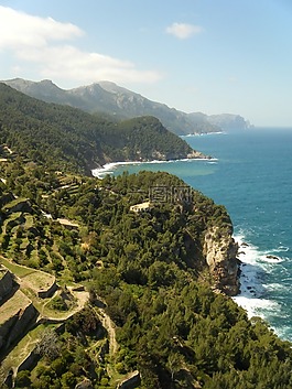 海岸,海,景觀