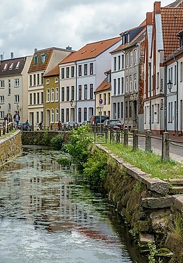 wismar,通道,水