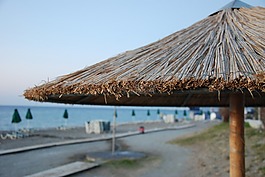 海灘,水,砂