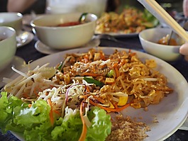 泰餐,午餐,食物