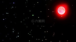 月亮,明星,顏色