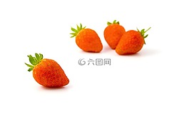 草莓,水果,紅色
