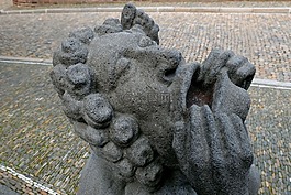 石像,口渴,弗賴堡