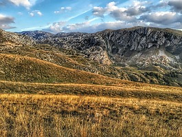 山景觀,山,黑山