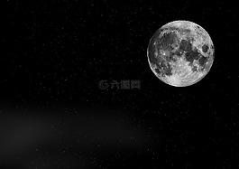 月亮,行星,空間