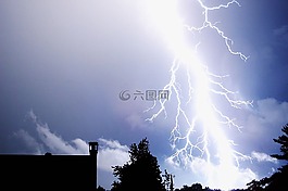 閃電,雷聲,雷暴