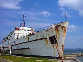 老,船舶,船