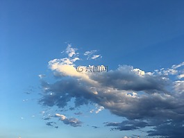 云,天空,藍色
