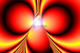 背景,抽象,紅色