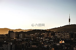 巴塞羅那,塔collserola,加泰羅尼亞