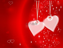 情人節(jié)那天,心,浪漫