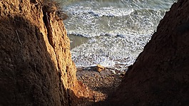 海,峽谷,石頭