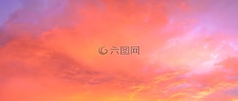 天空,红色,橙