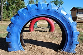 輪胎,游樂場,環(huán)路