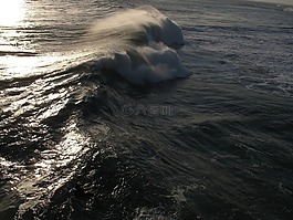 波,海洋,自然