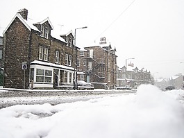 暴雪,城市,冷