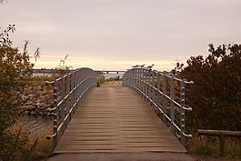 橋,fench,秋