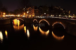 橋,橋梁,燈