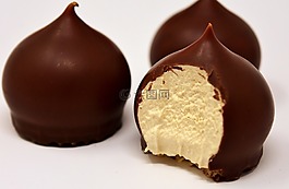 波光粼粼的吻,糖果,巧克力