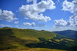 bieszczady,tarnica,榉木berdo