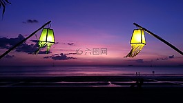 泰國,天空,海灘