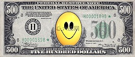 dollar,錢,微笑