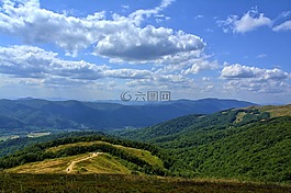 bieszczady,tarnica,榉木berdo