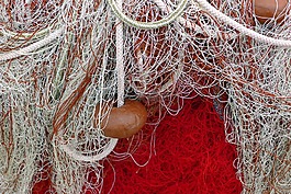 捕魚網(wǎng),凈,紅色