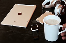 咖啡廳,蘋(píng)果,食品