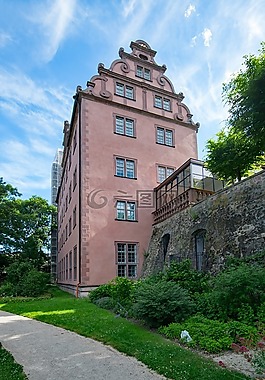 城堡,達姆施塔特hesse,德國