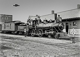 蒸汽機(jī)車,時(shí)代錯(cuò)誤,古董