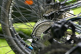 中軸,齒輪,山地自行車