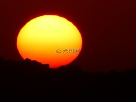 浪漫,abendstimmung,太陽