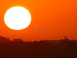 浪漫,abendstimmung,太陽