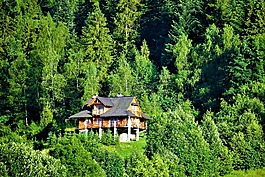 山寨,山,視圖