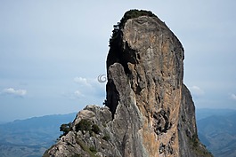 石,裝載,山