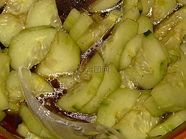 黃瓜,黃瓜沙拉,醋