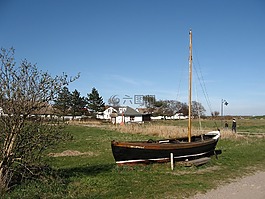 hiddensee,新的村莊,擱淺